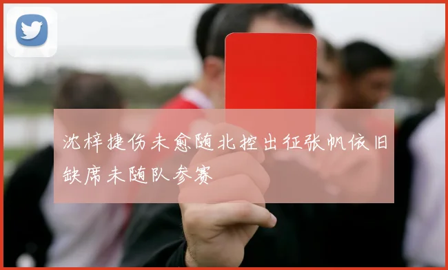 沈梓捷伤未愈随北控出征张帆依旧缺席未随队参赛